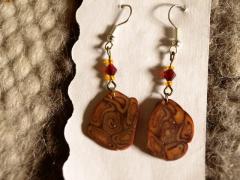 Earrings "rose"